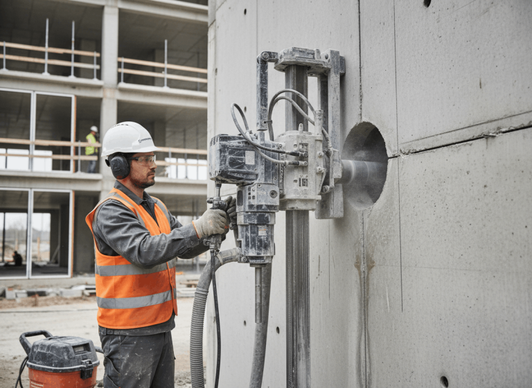 NVQ Diploma in Specialist Concrete Occupations – Concrete Drilling and Sawing