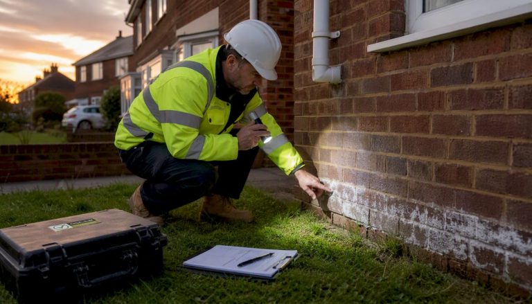 Efflorescence on brickwork: what it means for your CWI