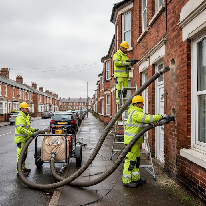 Cavity Wall Insulation Extraction