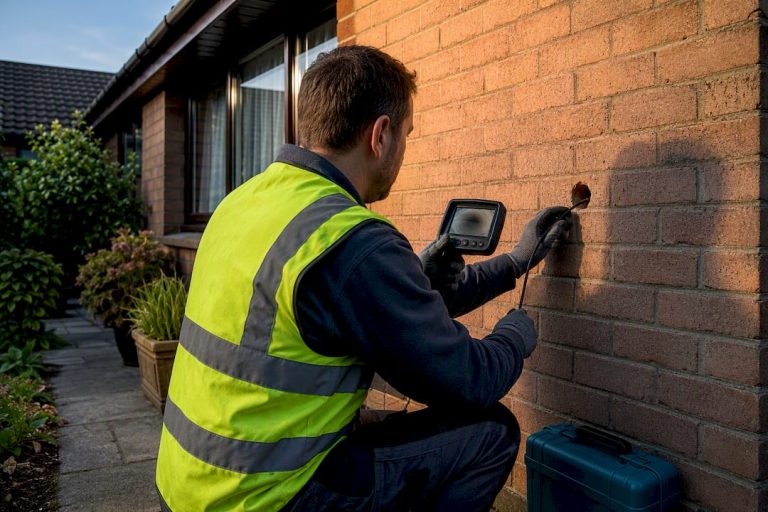 Check UK Cavity Wall Installer Accreditation and When to Order a Survey